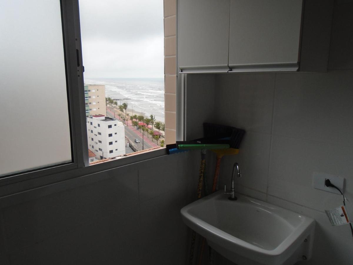 Apartamento Em Mongagua, Frente Ao Mar Eksteriør billede
