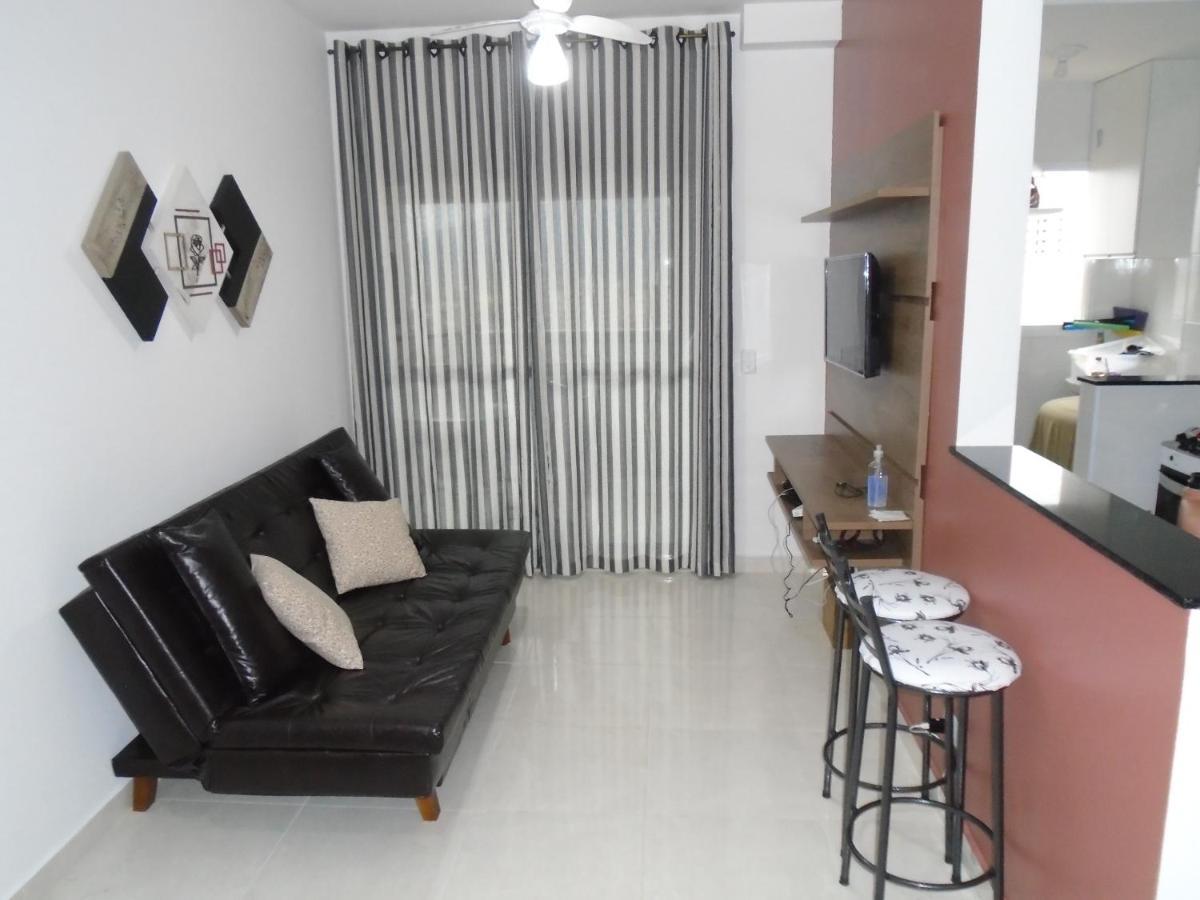 Apartamento Em Mongagua, Frente Ao Mar Eksteriør billede