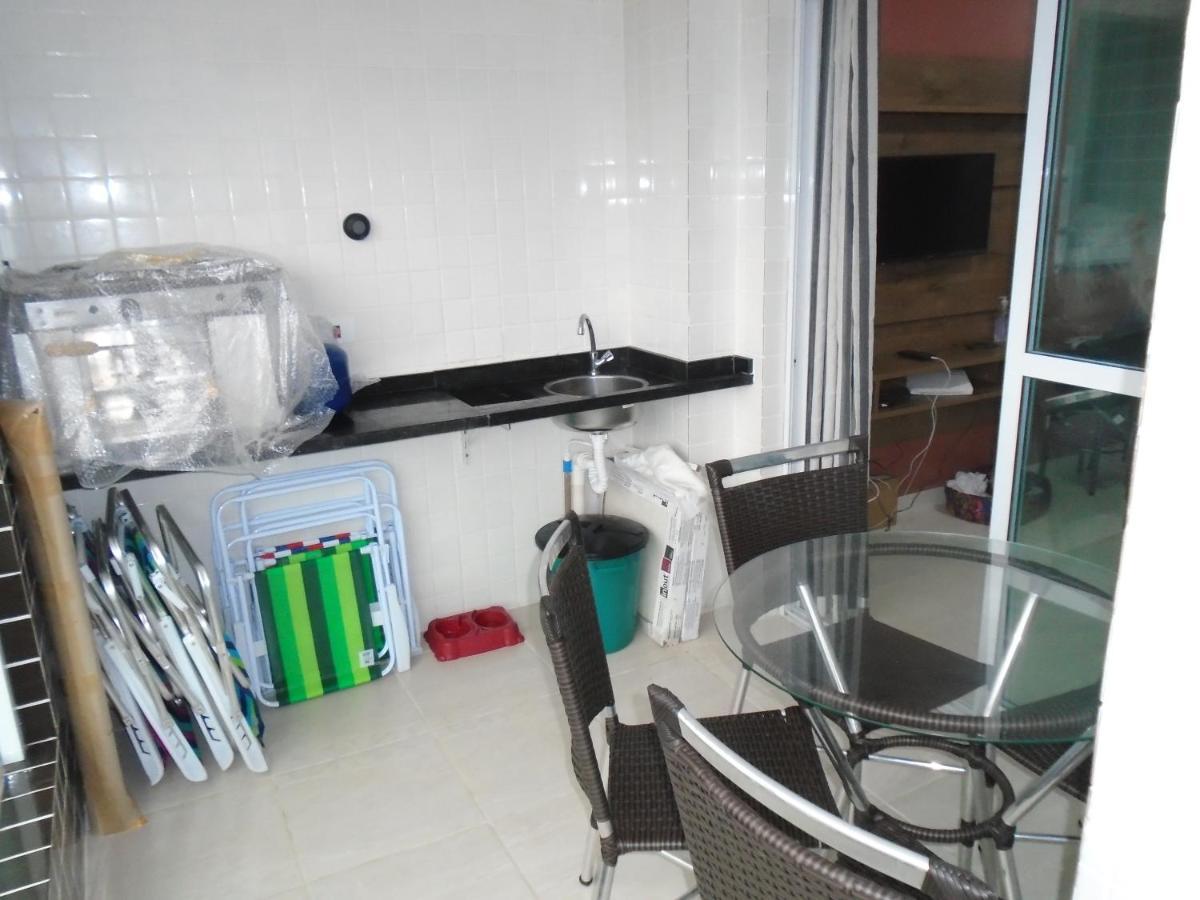 Apartamento Em Mongagua, Frente Ao Mar Eksteriør billede