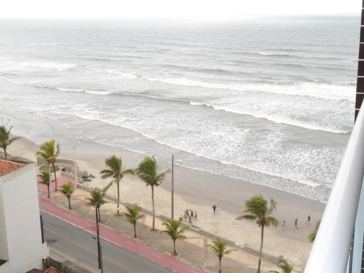 Apartamento Em Mongagua, Frente Ao Mar Eksteriør billede